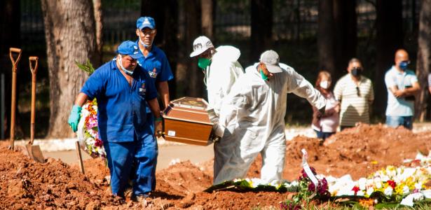 Brasil completa una semana con muertes promedio por debajo de 500