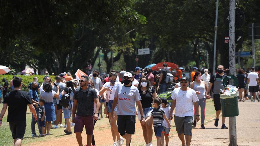 Governo de São Paulo autua parques por aglomeração  - ENATO S. CERQUEIRA/ESTADÃO CONTEÚDO