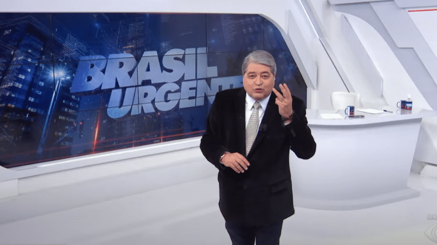 José Luiz Datena não poupou críticas a Jorge Sampaoli e a Marcos Braz no Brasil Urgente