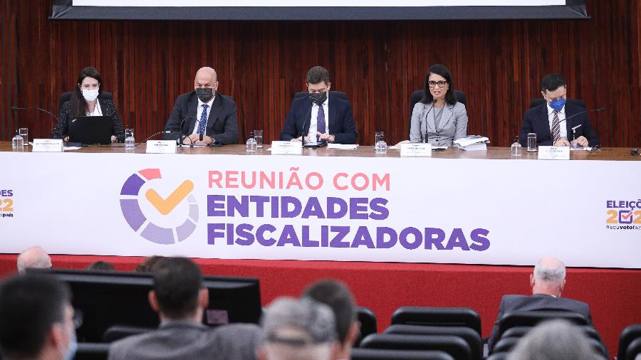 Reunião do TSE com entidades fiscalizadoras das eleições  - Antonio Augusto/Secom/TSE