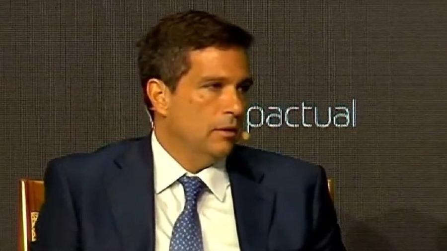 Roberto Campos Neto durante evento do banco BTG Pactual - 14.fev.23 - Reprodução/YouTube