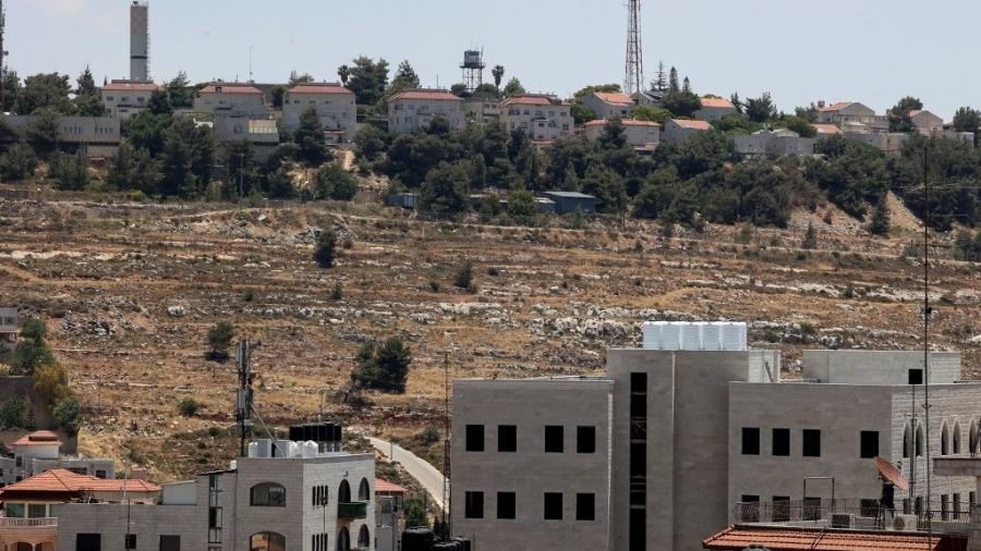Assentamento israelense de Psagot, na Cisjordânia ocupada Assentamento israelense de Psagot, na Cisjordânia ocupada