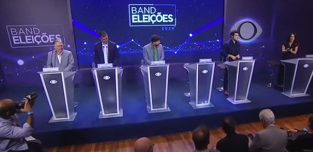 Faltas, críticas sobre segurança e Flávio ignorado marcam debates estaduais