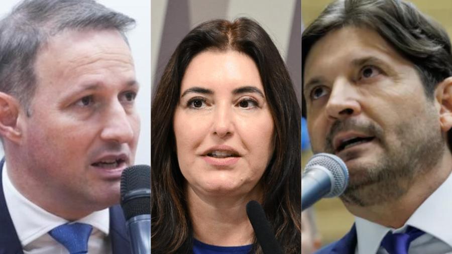 Guilherme Derrite, Simone Tebet e André do Prado são candidatos ao Senado por SP