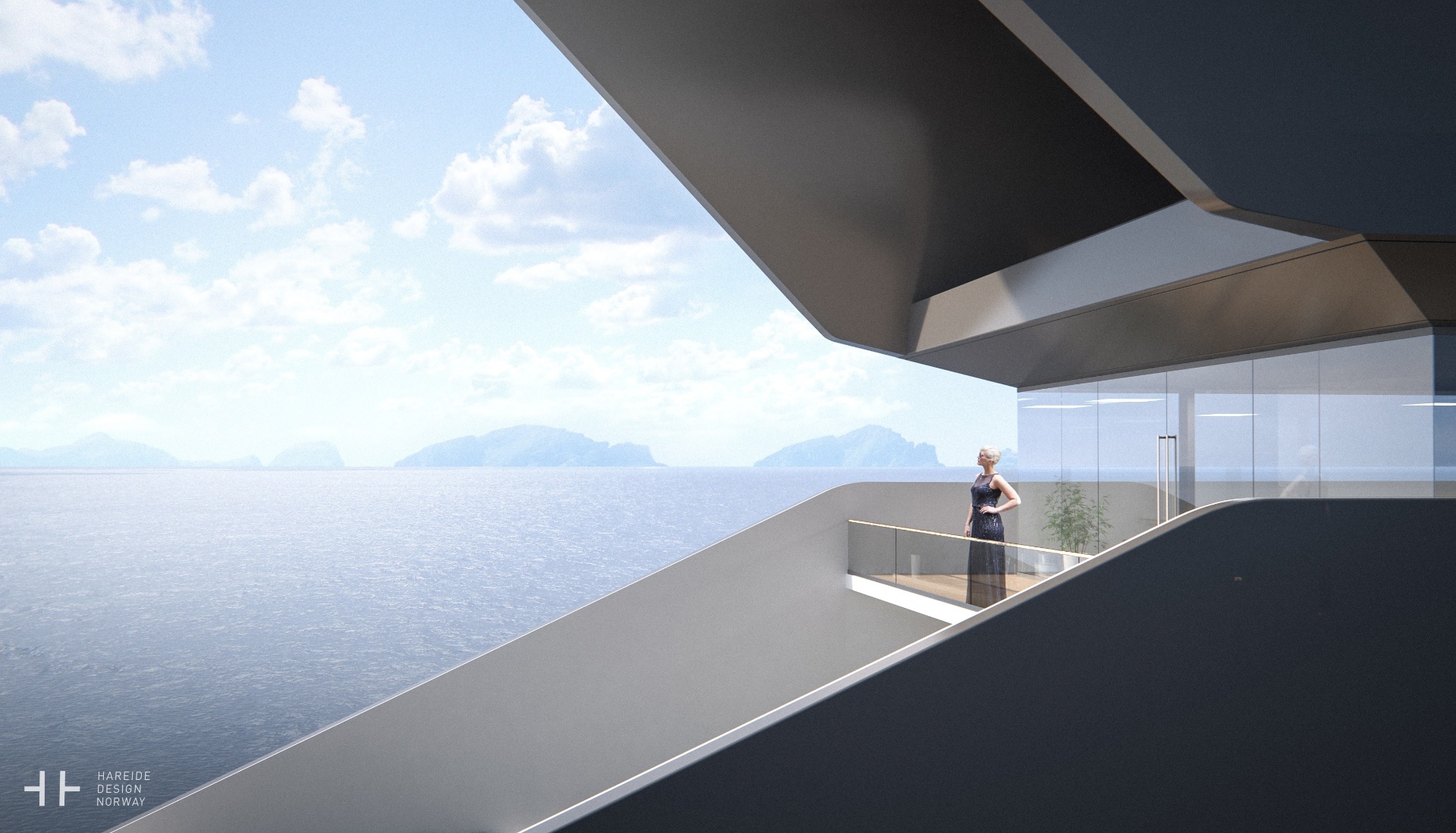 05.ago.2016 - Linhas limpas são as principais características do desenho escandinavo aplicadas no projeto para criar espaços abertos e integrados com a natureza - Divulgação