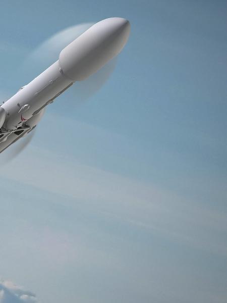 O Falcon Heavy foi o 1º foguete de alta capacidade da SpaceX - Divulgação/SpaceX