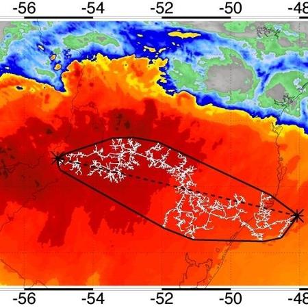 raio - Divulgação/Organização Meteorológica Mundial - Divulgação/Organização Meteorológica Mundial