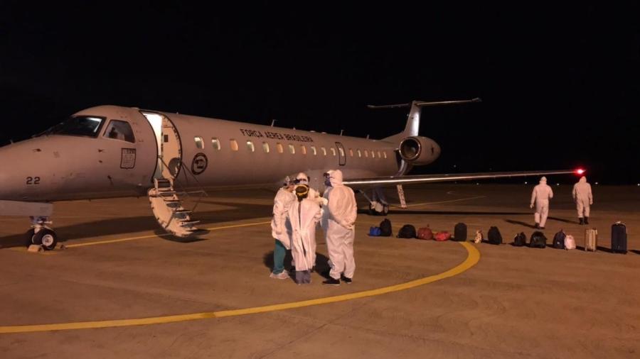Avião transporta 40 respiradores para Manaus (AM) - Divulgação/Ministério da Defesa