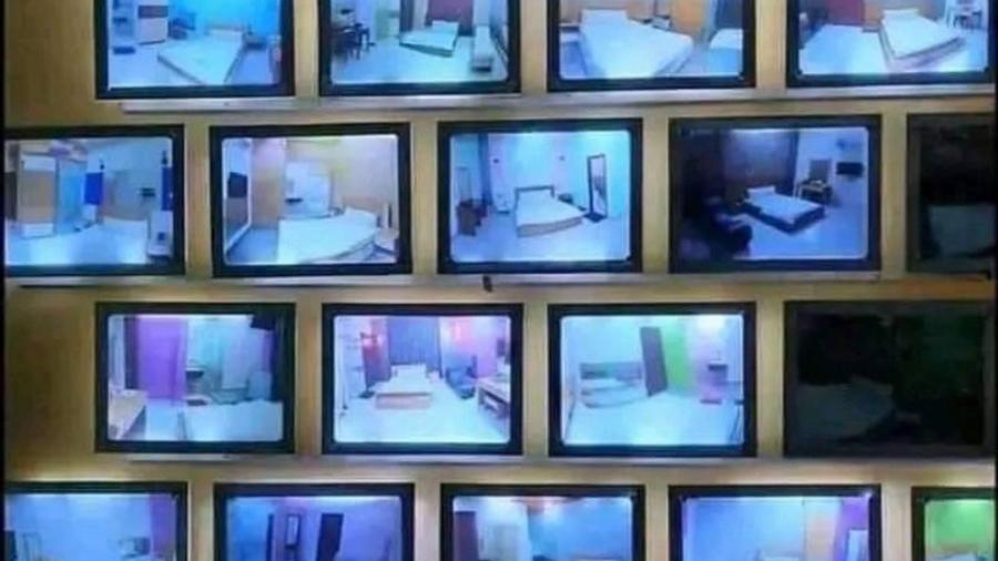 Post publicado no Twitter sugere a existência de câmeras escondidas nas suítes de um motel - Reprodução/Twitter