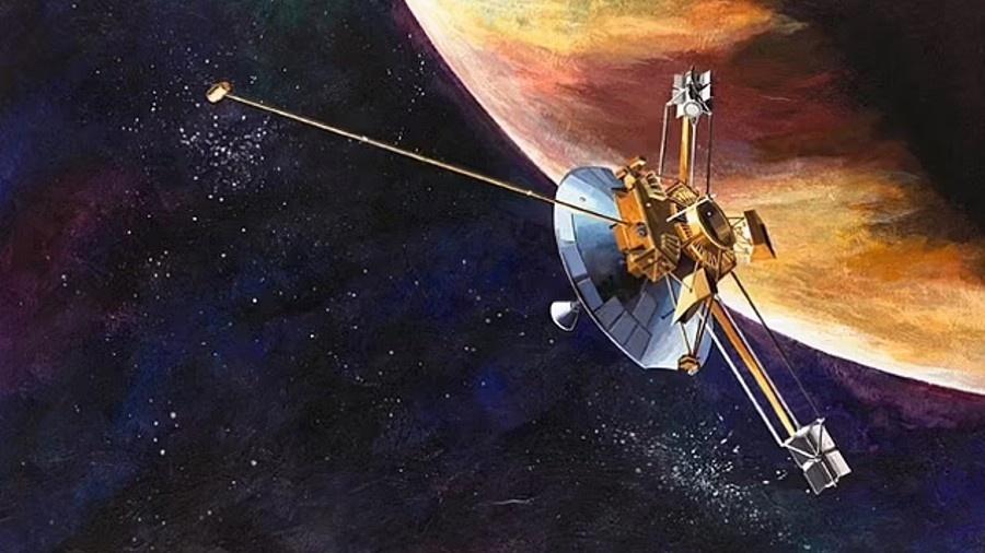 Sonda Pioneer 12, da Nasa - Reprodução/NASA