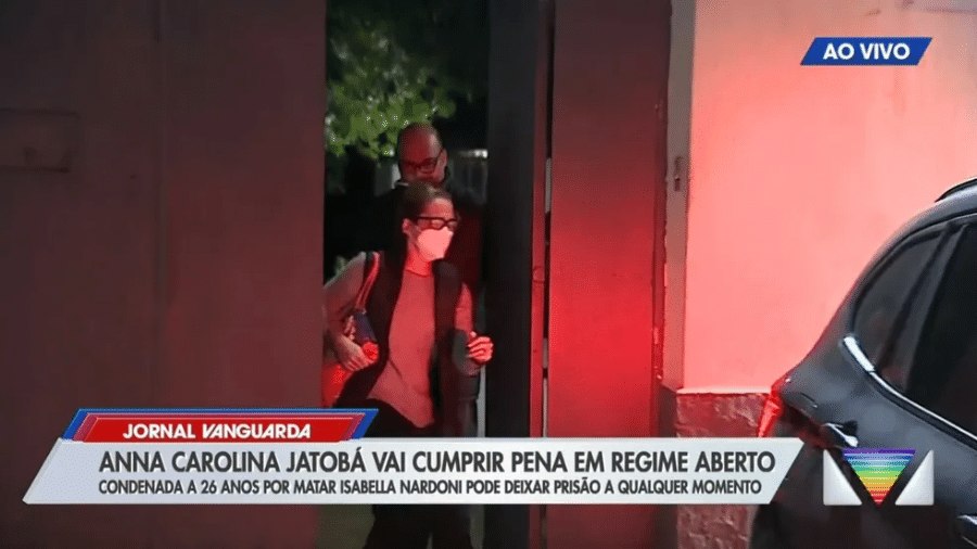 Anna Carolina Jatobá é solta após Justiça conceder progressão para o regime aberto - Reprodução /TV Vanguarda