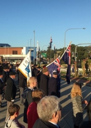 Evento nacional que comemora a participação da Austrália na 1ª Guerra Mundial era alvo de atentado - Brad Hazzard/Twitter