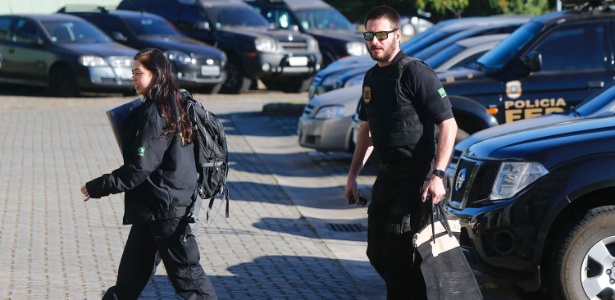 PF apreende documentos durante a Operação Caça-Fantasmas - Marcos Bezerra/Futura Press/Estadão Conteúdo