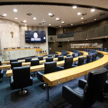 Plenário da Câmara Municipal de São Paulo - Andre Bueno/CMSP