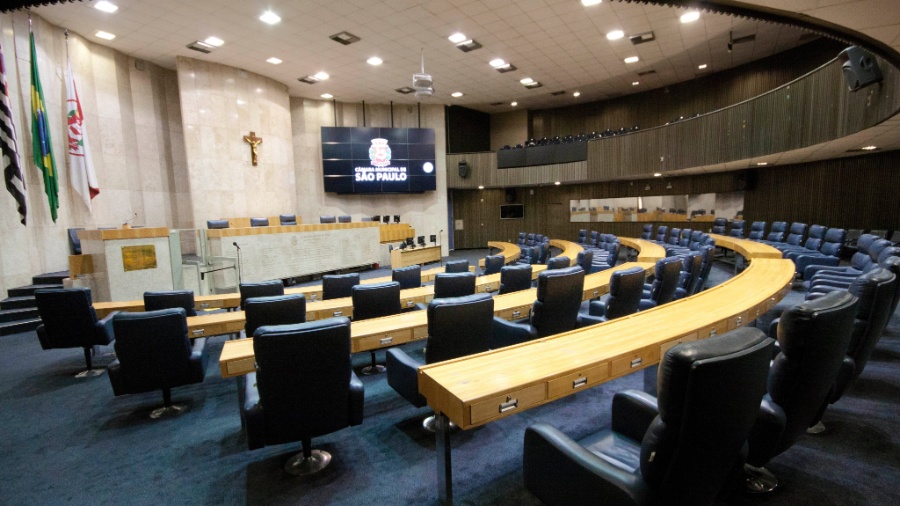 Plenário da Câmara Municipal de São Paulo, Câmara dos Vereadores, Palácio Anchieta - Andre Bueno/CMSP