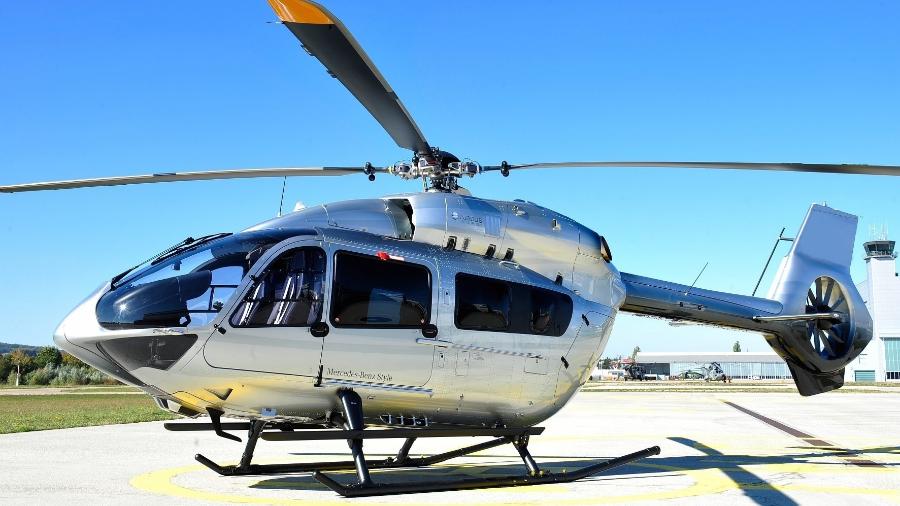 Helicópteros podem ser tão luxuosos quanto um jatinho, como é o caso do ACH145 com interior desenhado pela Mercedes-Benz - Marcus Schlaf/Airbus Corporate Helicopters