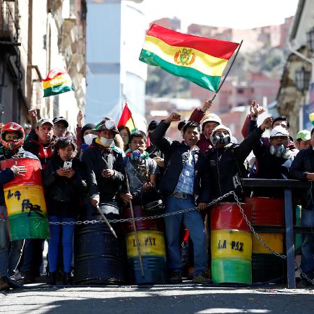 Bolívia vive onda de protestos  por novas eleições - REUTERS/Carlos Garcia 