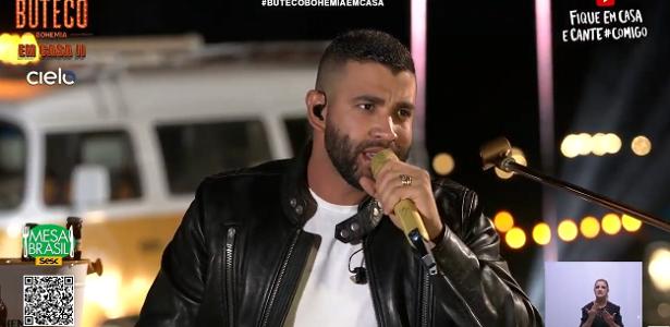 Gusttavo Lima em live