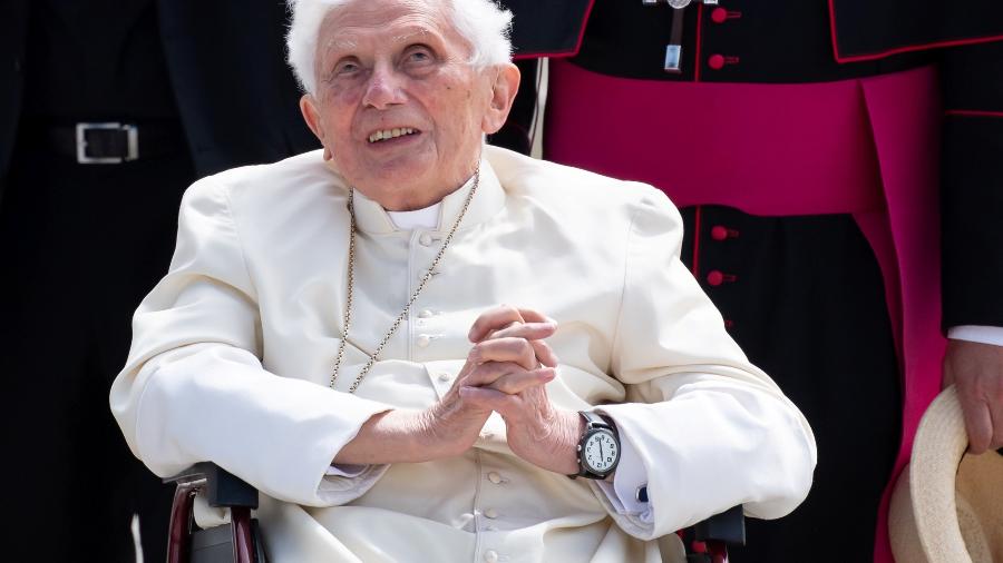 Papa Emérito Bento 16 em Munique antes de partir para Roma - 