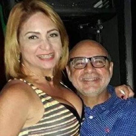 Fabrício Queiroz e sua mulher, Márcia deOliveira Aguiar - Reprodução