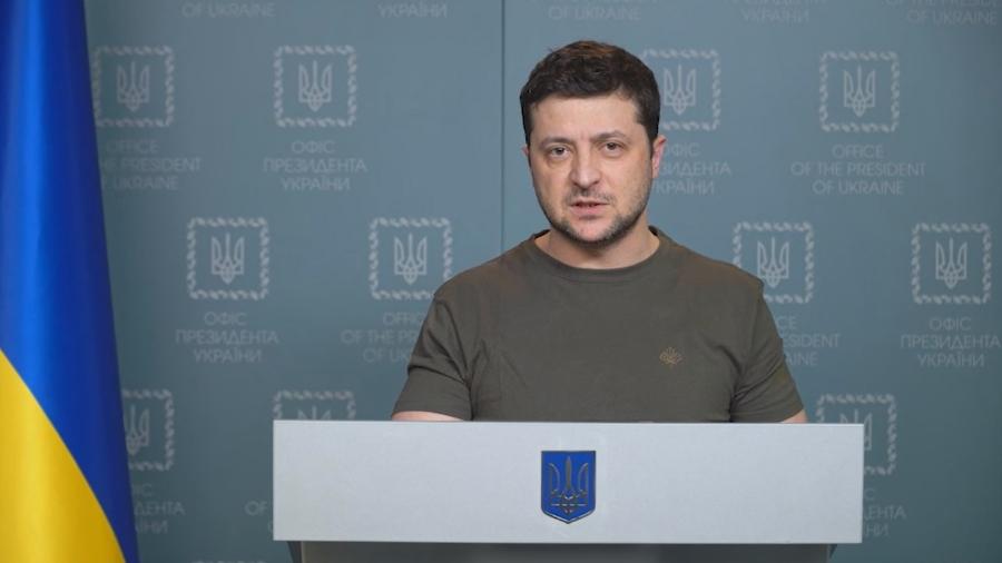 Volodymyr Zelensky, presidente da Ucrânia - Reprodução/Telegram
