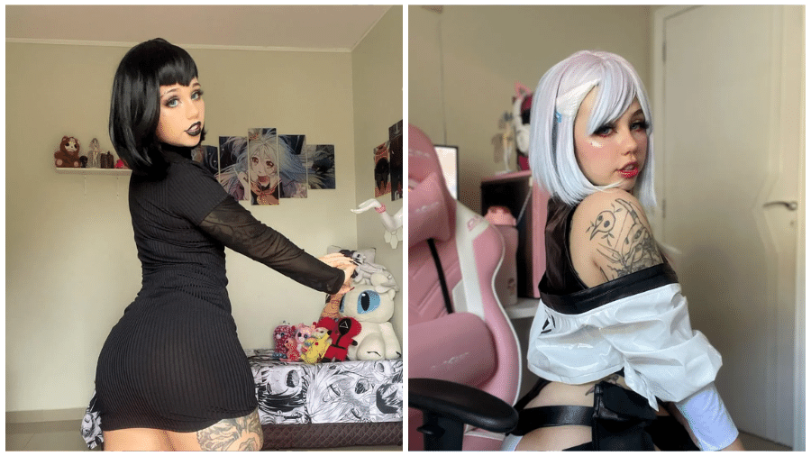 Kine-Chan é uma famosa cosplayer e musa das plataformas de conteúdos adultos - Reprodução / Instagram