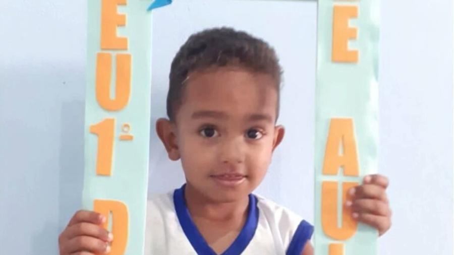Reynan Gomes, 3, foi eletrocutado dentro de casa em Natuba, na Paraíba - Prefeitura de Natuba/Reprodução