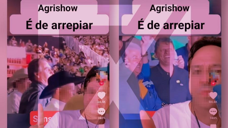 Vídeo não mostra coro de "Sou Bolsonaro" na Agrishow 2023 - Projeto Comprova