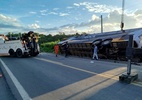 Acidente com ônibus turístico deixa pelo menos nove mortos na Bahia - Liberdadenews.br/Cortesia