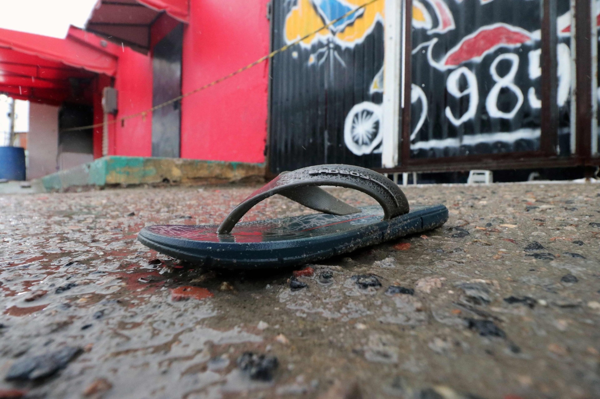 27.jan.2018 - Disputa entre facções em Fortaleza termina em chacina em uma casa de shows na madrugada deste sábado - Rodrigo Carvalho/AFP