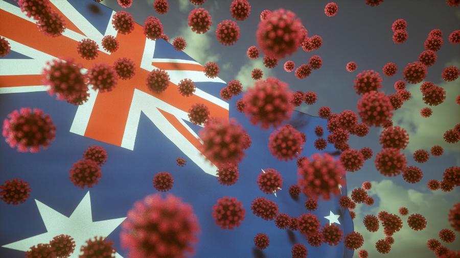 Austrália adiou os planos de reabertura das fronteiras após detectar cinco casos da nova variante ômicron do coronavírus - Getty Images/iStockphoto