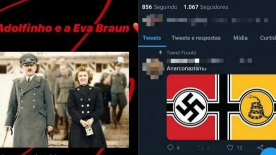 Perfil no Twitter de mulher do Amapá fazia apologia ao nazismo - Reprodução