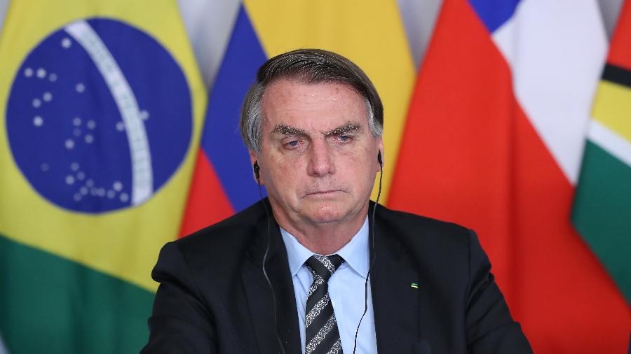 O presidente Jair Bolsonaro (sem partido) voltou a defender o uso de medicamentos sem eficácia comprovada contra a covid - Marcos Corrêa/Presidência da República