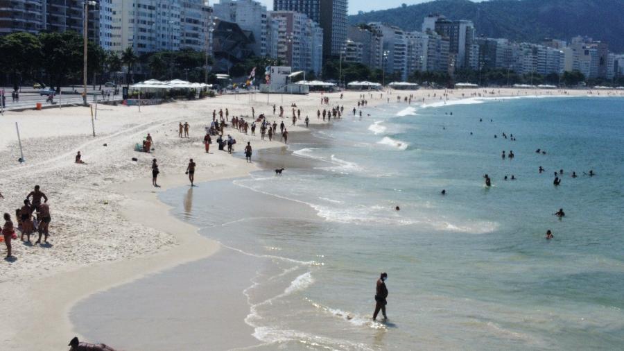 As praias do Rio de Janeiro continuam fechadas - Foto: LEO SALLES/PHOTOPRESS/ESTADÃO CONTEÚDO