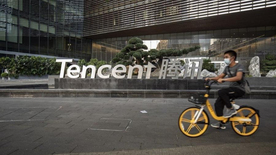 Sede da Tencent, em Shenzhen: empresa está à frente do Facebook na lista das empresas e marcas mais valiosas do mundo - Tencent Press Center