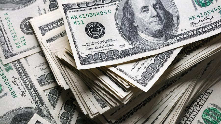 Dólar está a caminho de encerrar junho com sua maior valorização mensal desde o início da pandemia de covid-19 - Getty Images