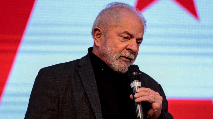 5.set.2022 - O ex-presidente Luiz Inácio Lula da Silva (PT), candidato à Presidência nas eleições de 2022 - Suamy Beydoun/AGIF/Estadão Conteúdo