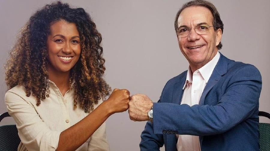 Bia Vargas (PSB) é candidata a vice na chapa encabeçada por Décio Lima (PT), para o governo de Santa Catarina - Divulgação/PT