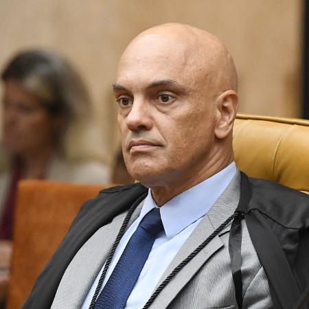 O ministro Alexandre de Moraes, do STF, voltou a provocar o Palmeiras - Carlos Moura/SCO/STF