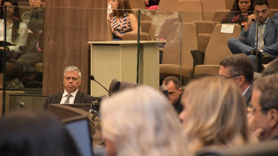 André Pinho, durante julgamento - Cecília Pederzoli / TJMG