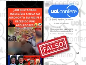 Bolsonaro não foi chamado de 'ladrão' no Recife; áudio foi alterado