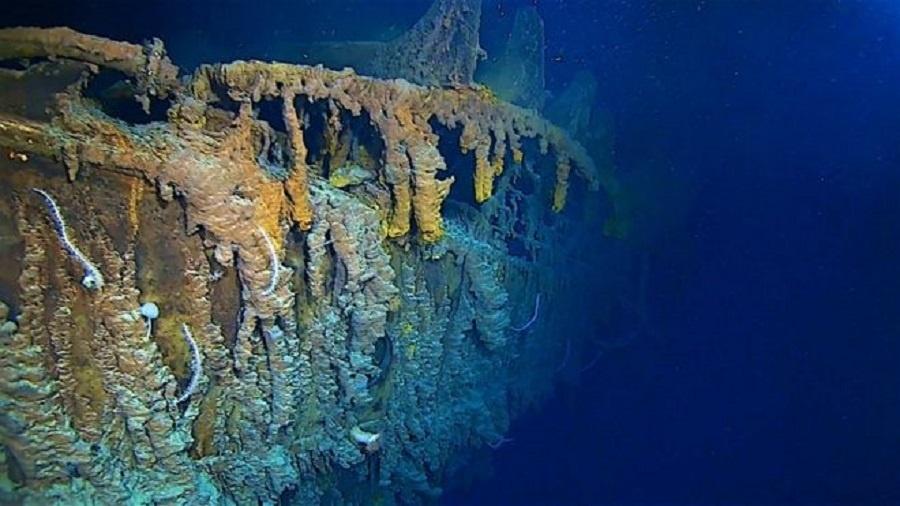 Exploradores descobriram que algumas partes do Titanic estão desaparecendo - Atlantic Productions