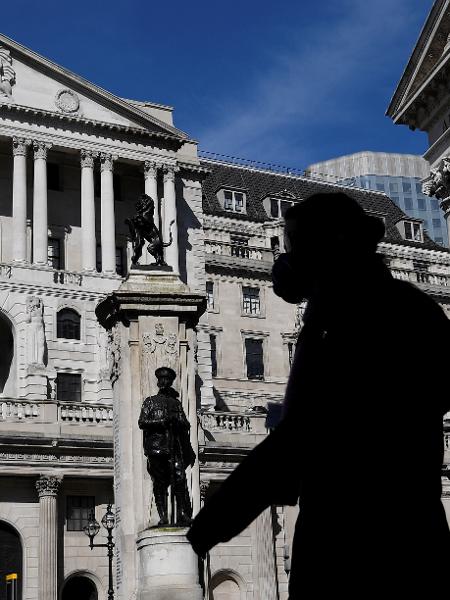 Sede do Banco da Inglaterra, o banco central britânico, em Londres - Toby Melville