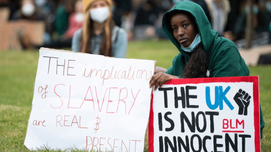 Movimento Black Lives Matter reacendeu discussões sobre indenizações a descendentes de escravos - Getty Images