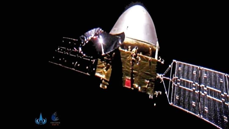 Nave da China Tianwen-1, da Missão Marte