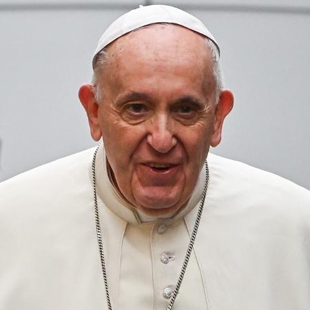 Papa Francisco recebeu o primeiro-ministro do Líbano, Saad Hariri, no Vaticano hoje - Andreas Solaro/AFP