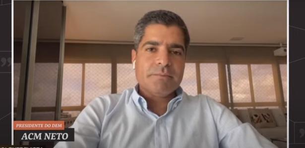 UOL Entrevista | Está descartado apoio do DEM à eventual candidatura de Doria em 2022, diz ACM Neto