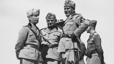 King Victor Manuel III's refusal to declare a state of siege to stop Mussolini and the fascists opened the door to the destruction of democracy and the Italian monarchy itself - GETTY IMAGES - GETTY IMAGES