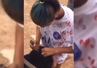 Casal é preso após adolescente ter cabelo raspado em praça em MG; veja - Reprodução/Redes Sociais