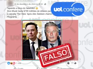 Musk não comprou ABC e nem foi xingado por Alec Baldwin em programa